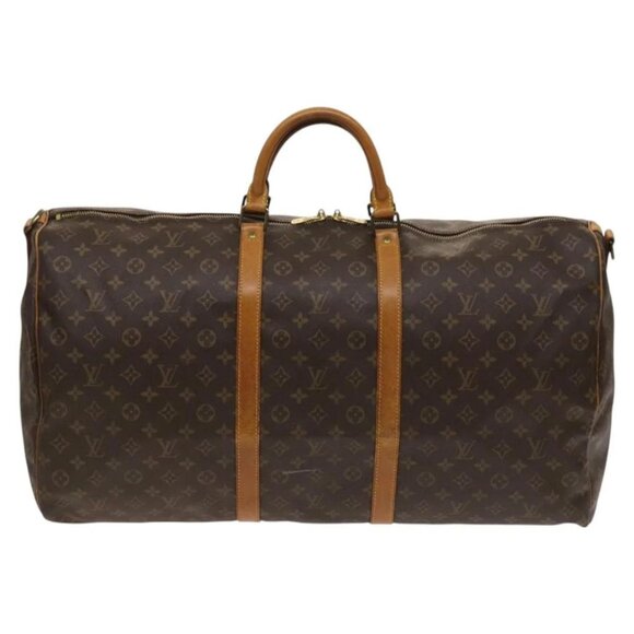LOUIS VUITTON Monogram Keepall Bandouliere 60 Boston Bag - Picture 11 of 16